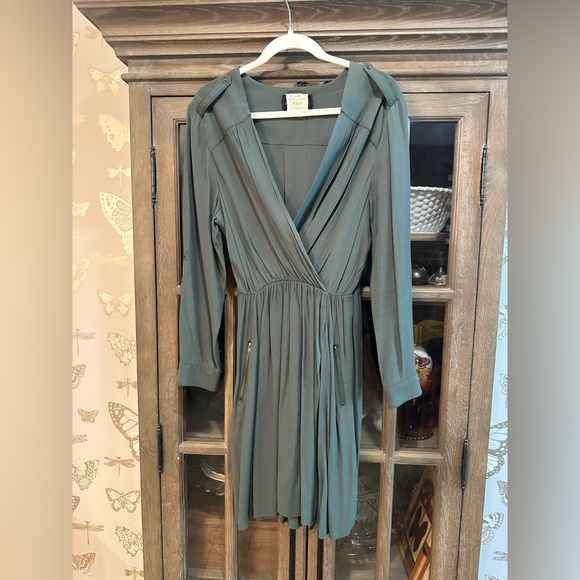 Anthropologie (Maeve) Dress in Green - Picture 3 of 7